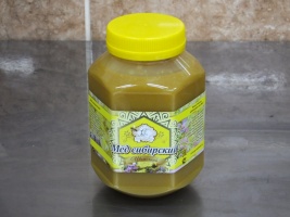 Мёд в ПЭТ 1 кг Цветочный